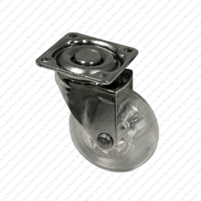 Roda girat�ria �50 / �75 - Transparente